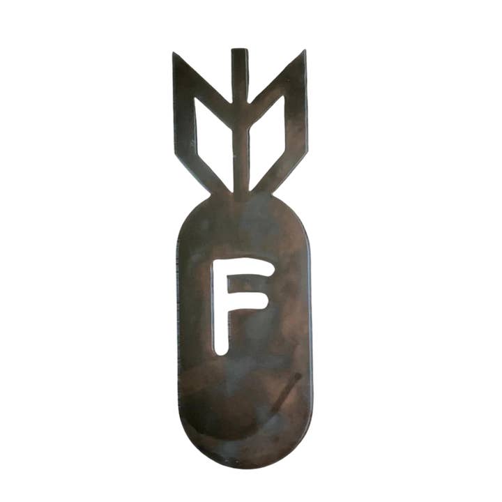 F-Bomb-Magnet (Patina) für den Großhandel von Dirt Poor Designs