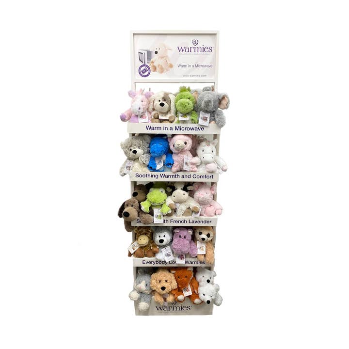 Warmies - Wholesale Retailer Display - Kids & Baby - Wood Floor Display