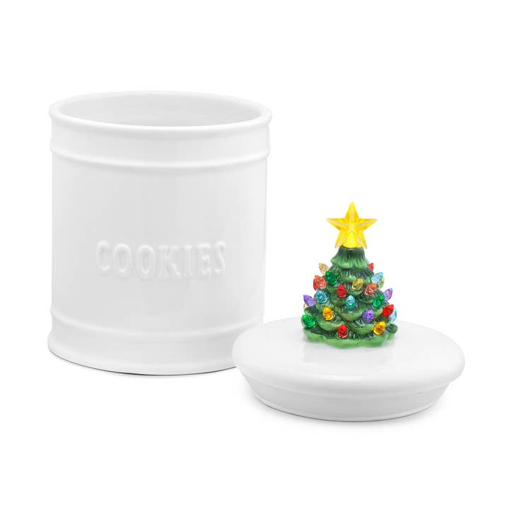 Ceramic Cookie Jar Christmas Tree - Mr. Christmas for wholesale by Alice Sturzinger LLC