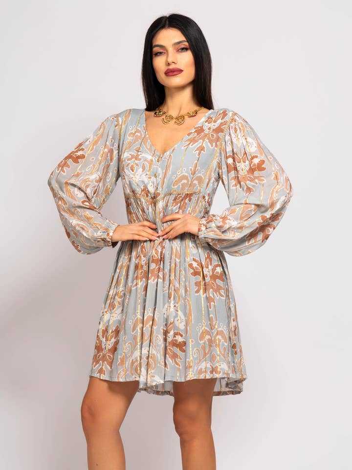 F-183 KORT KLÄNNING för wholesale av FAME GREECE