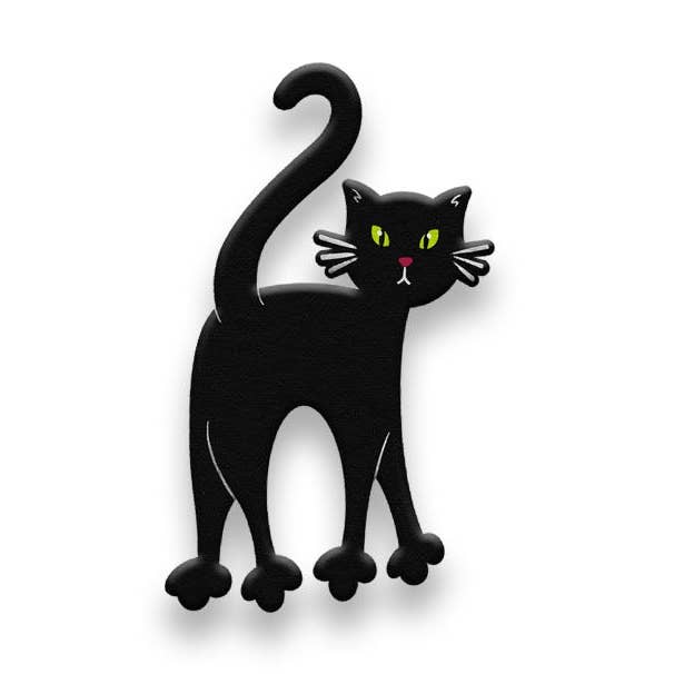 Aimant Chat d'Halloween pour la vente par Roeda Studio