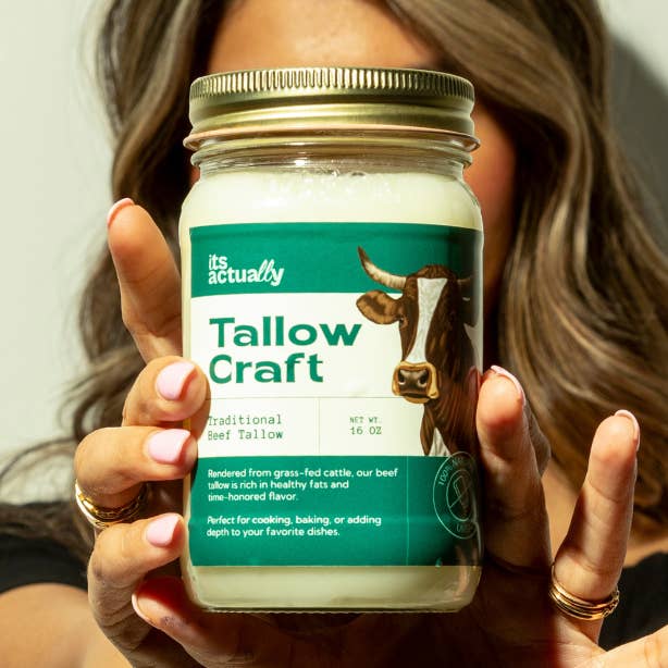 Tallow Craft : Suif de Bœuf Traditionnel (Halal) pour la vente par Its Actually