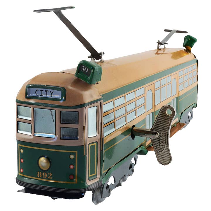 Tin toy tram made of tin tin tram for wholesale by Tribal Trade GmbH