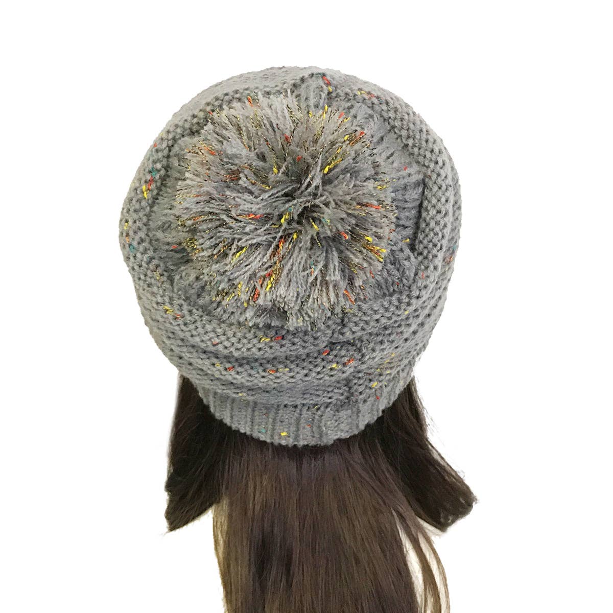 Wrapables.com - Wholesale Beanie - Women's - Wrapables Warm Knit Confetti Beanie with Pom Pom23
