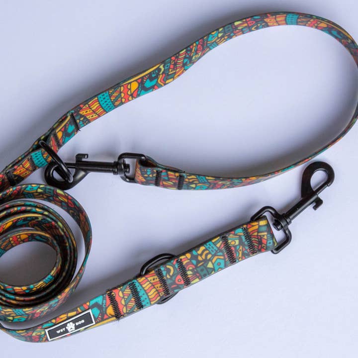 Waterproof Dog Lead - Forrest - Double Clip for wholesale by Wet Dog and Co