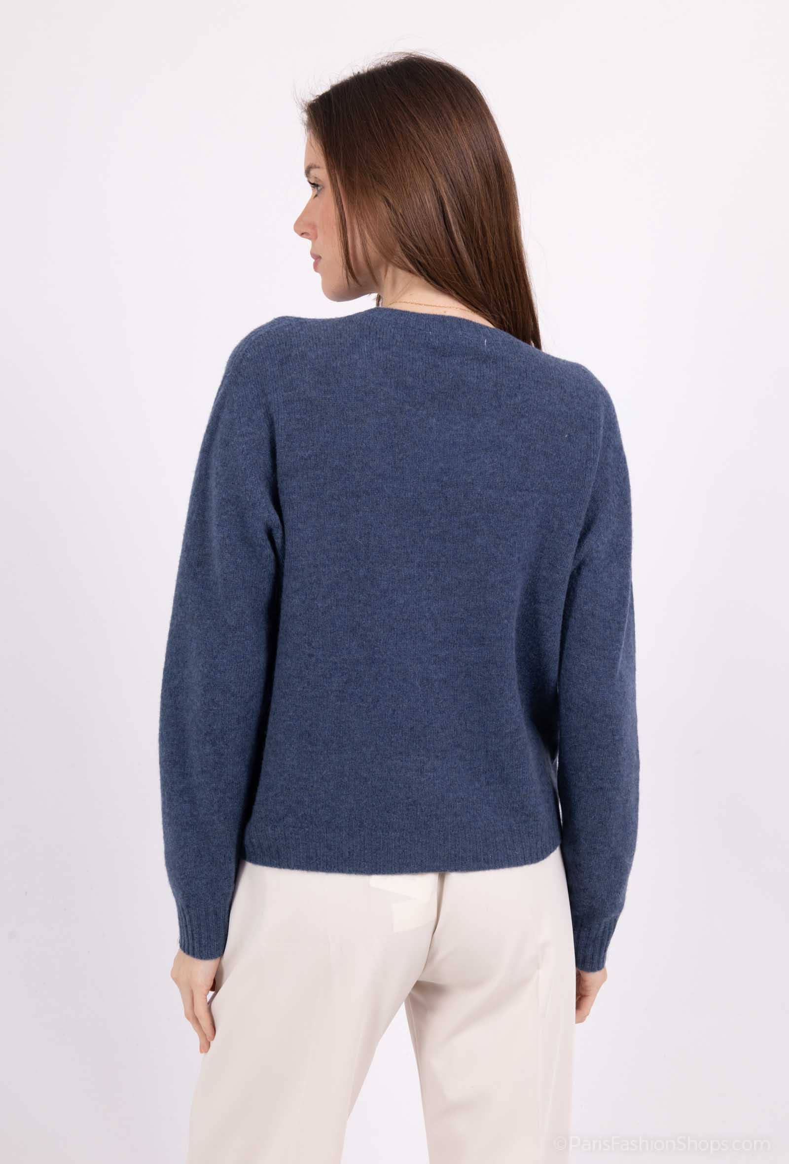 SOGGO - Wholesale Knit Sweater - Women's - 7907 - Fine wool sweater with long sleeves3