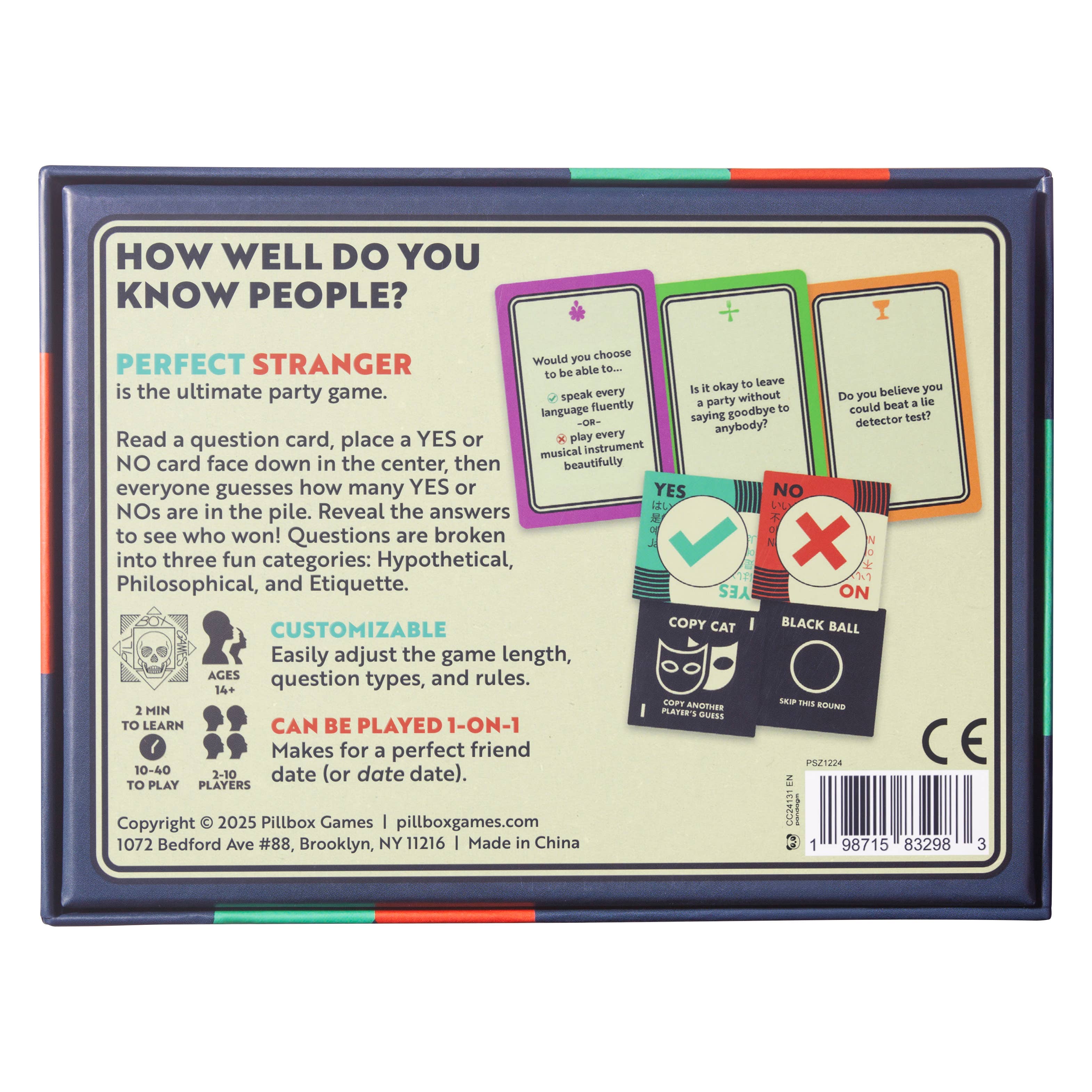 Pillbox Games - Wholesale Card Game - Perfect Stranger3