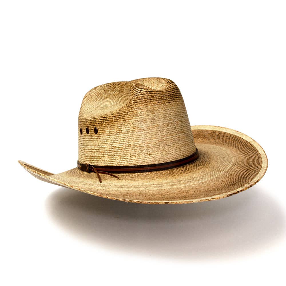 Western Express - Venta al por mayor Sombrero cowboy - Unisex - Sombrero Vaquero Occidental de Paja de Palma2