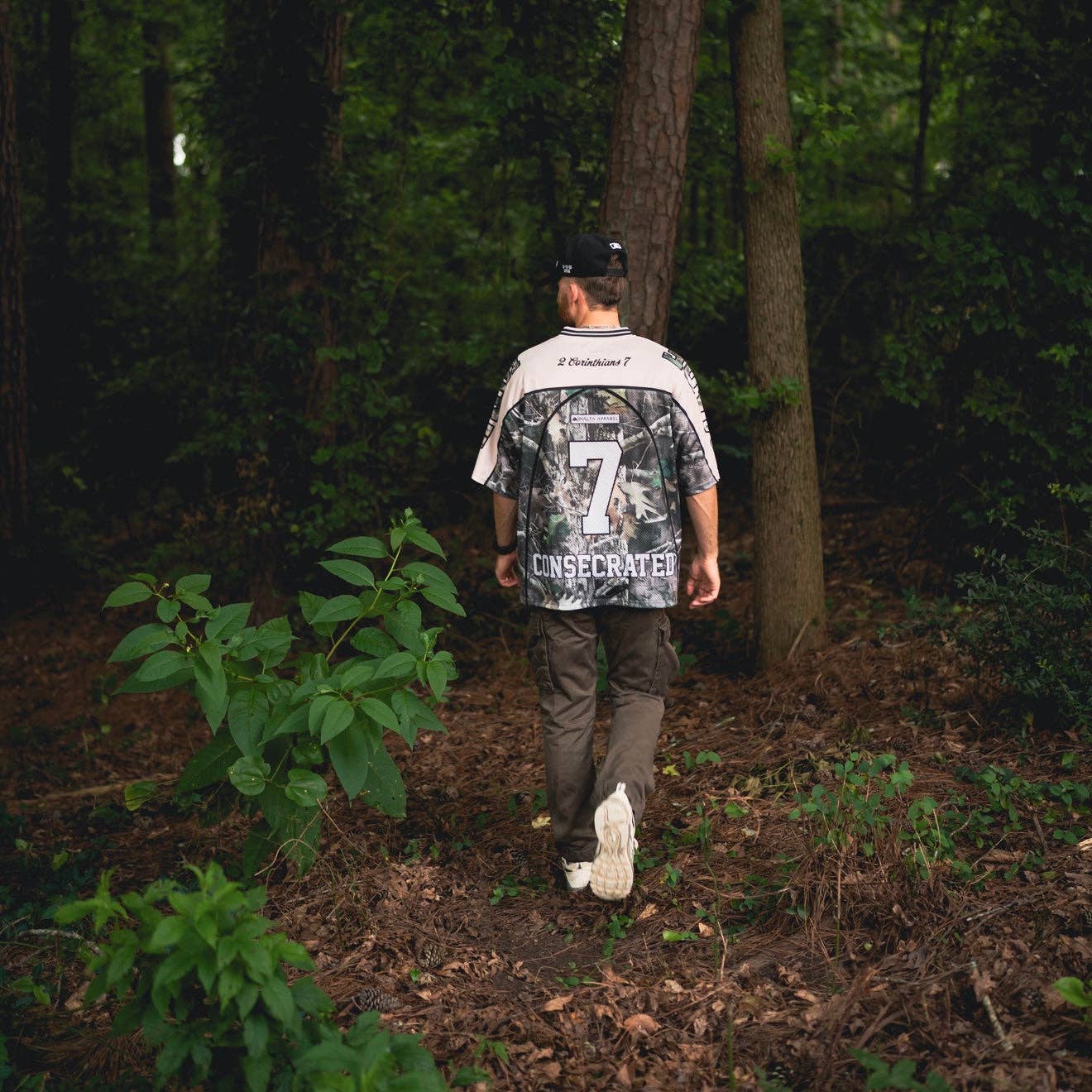 Malta Apparel LLC - Wholesale Jersey - Men's - CONSECRATED Jersey - Cream/Woodland Camo (Oversized Fit)7