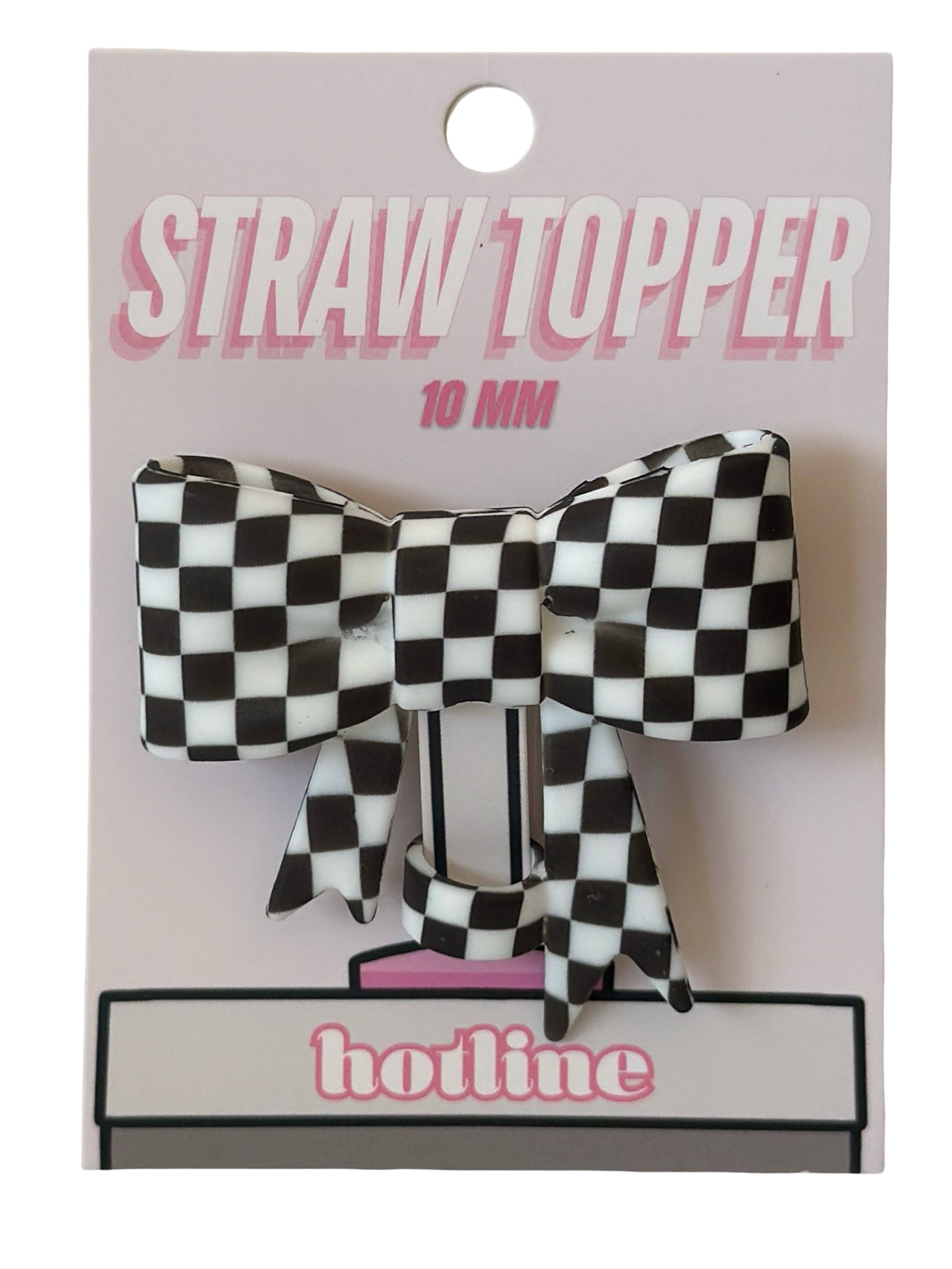 Shop Hotline - Wholesale Drink Topper - Large Bow Straw Toppers29