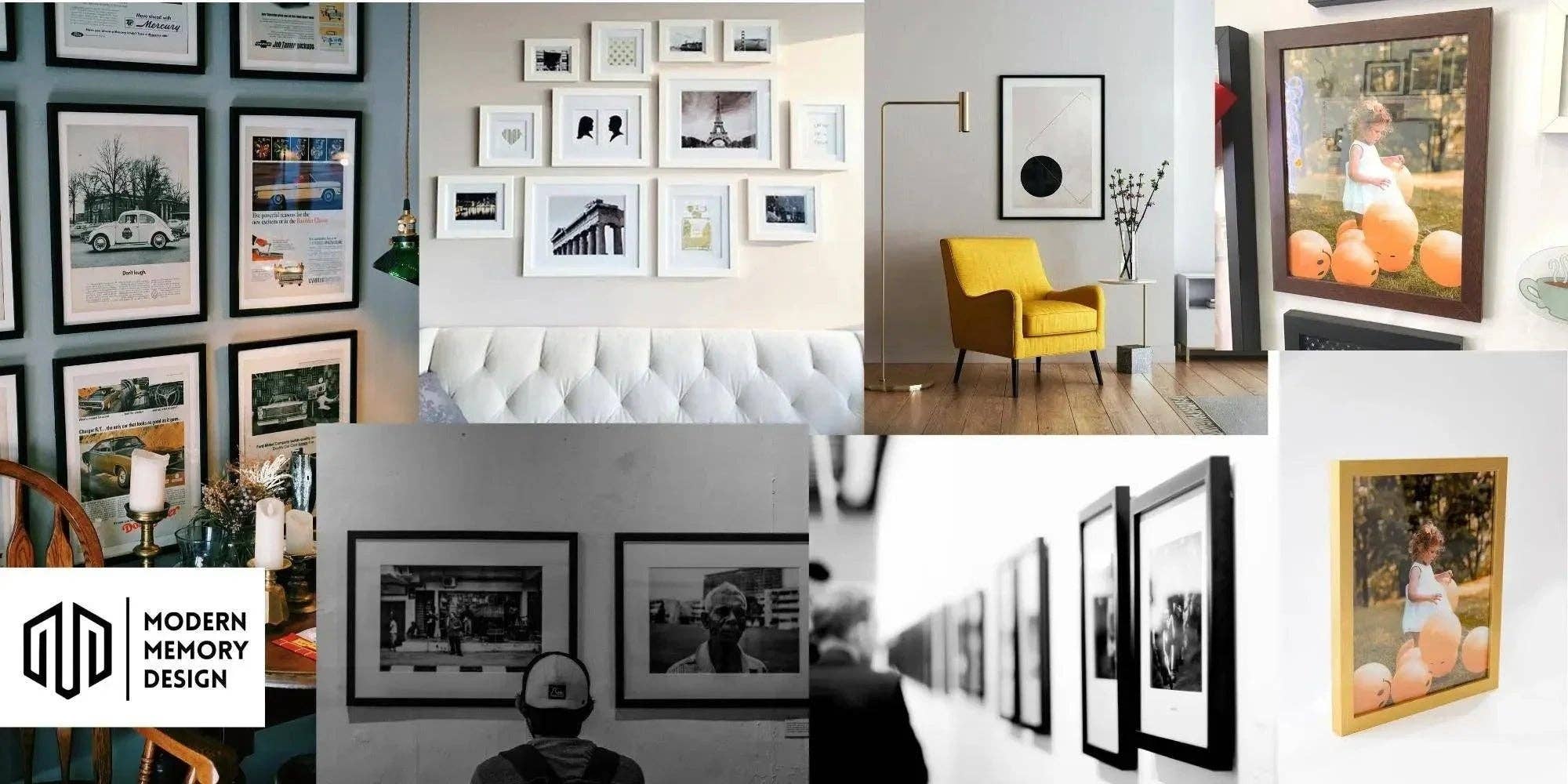 Modern Memory Design Picture Frames – Engroshandel Billedramme – Moderne 10x10 hvid billedramme med glas - træfotoramme8