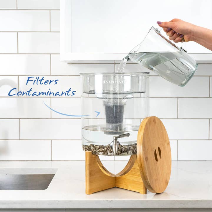 Santevia Water Systems - Wholesale Water Filter - Glass Water System w/MINA Fluoride Filter3