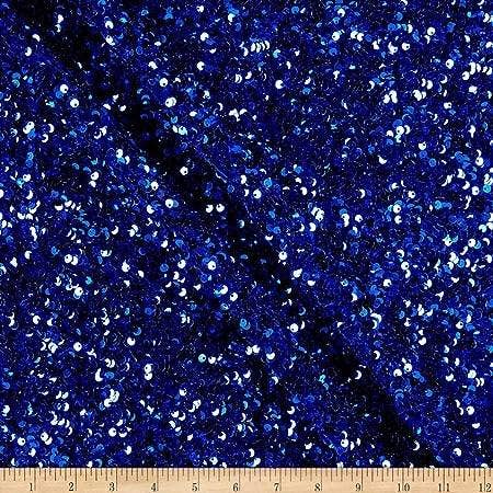 Fabrics Star - Wholesale Fabric - Stretch Velvet Sequin Fabric, Glitter Spandex Material 48 Inch in Width | Arts and Crafts23