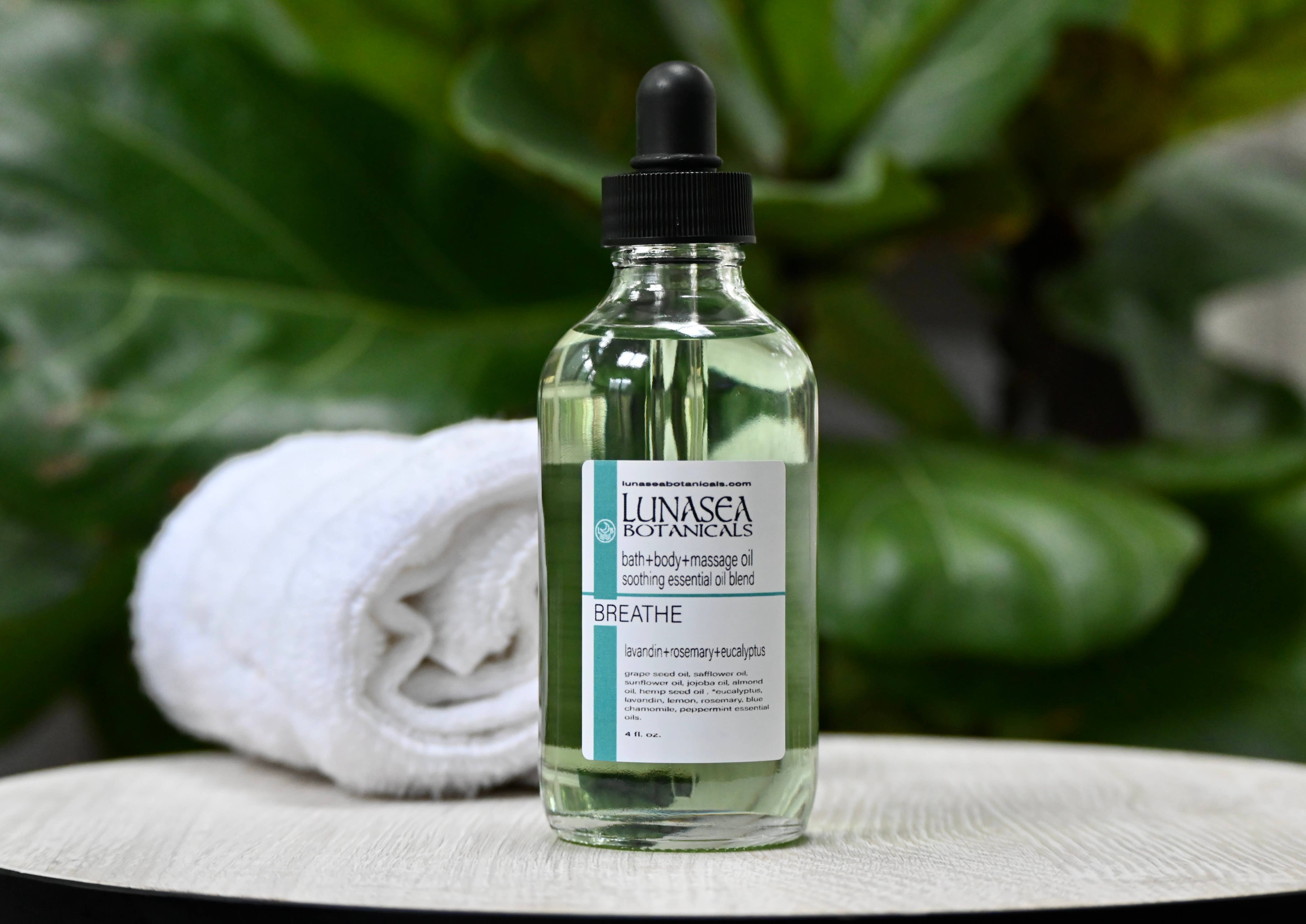 lunasea botanicals - Vendita all'ingrosso Olio bagno/corpo - Olio da bagno, corpo e massaggio e detergente viso all’olio1