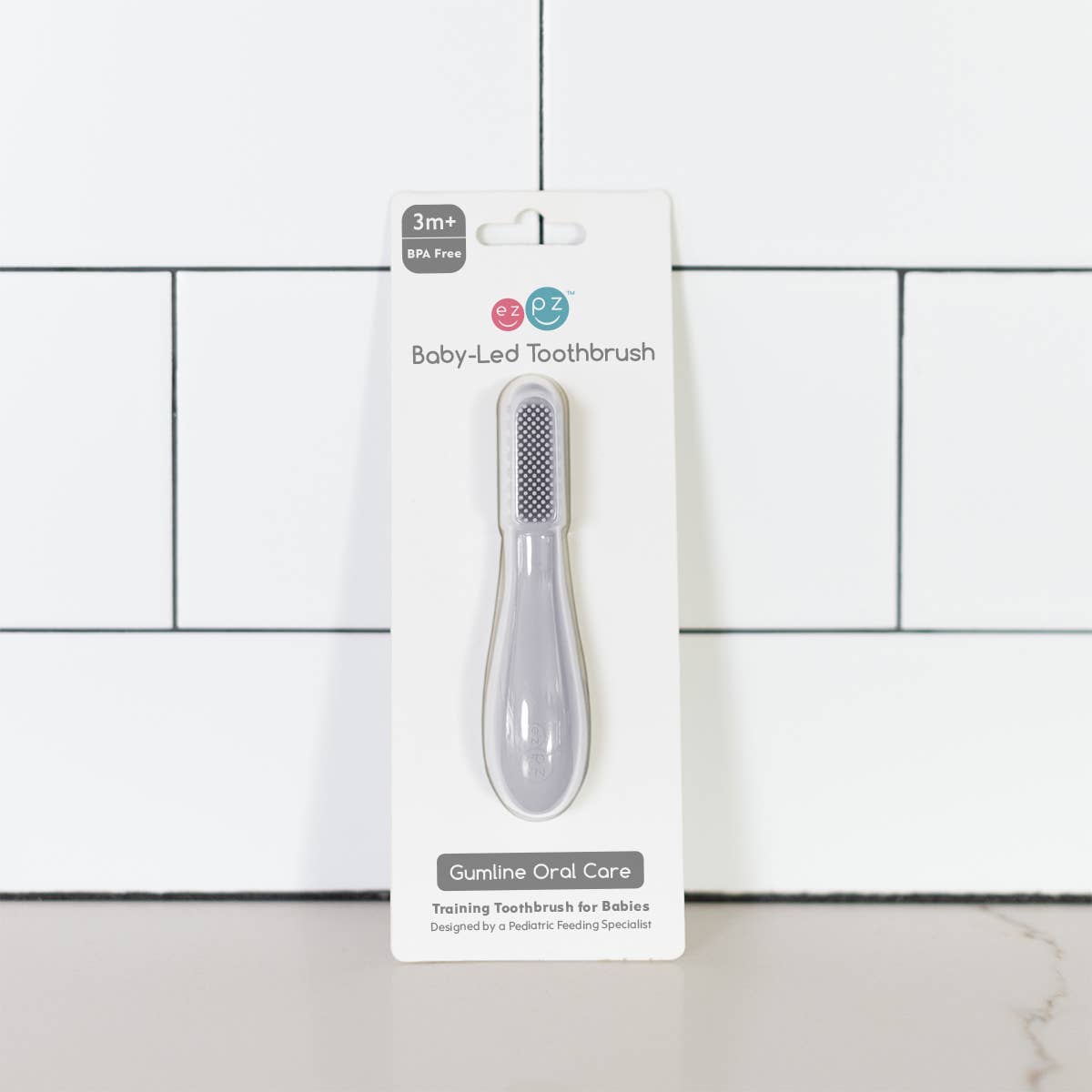 ezpz - Vente Brosse à Dents - Enfant et bébé - Brosse à dents Baby-Led™ (bébé de 3 mois et plus)10