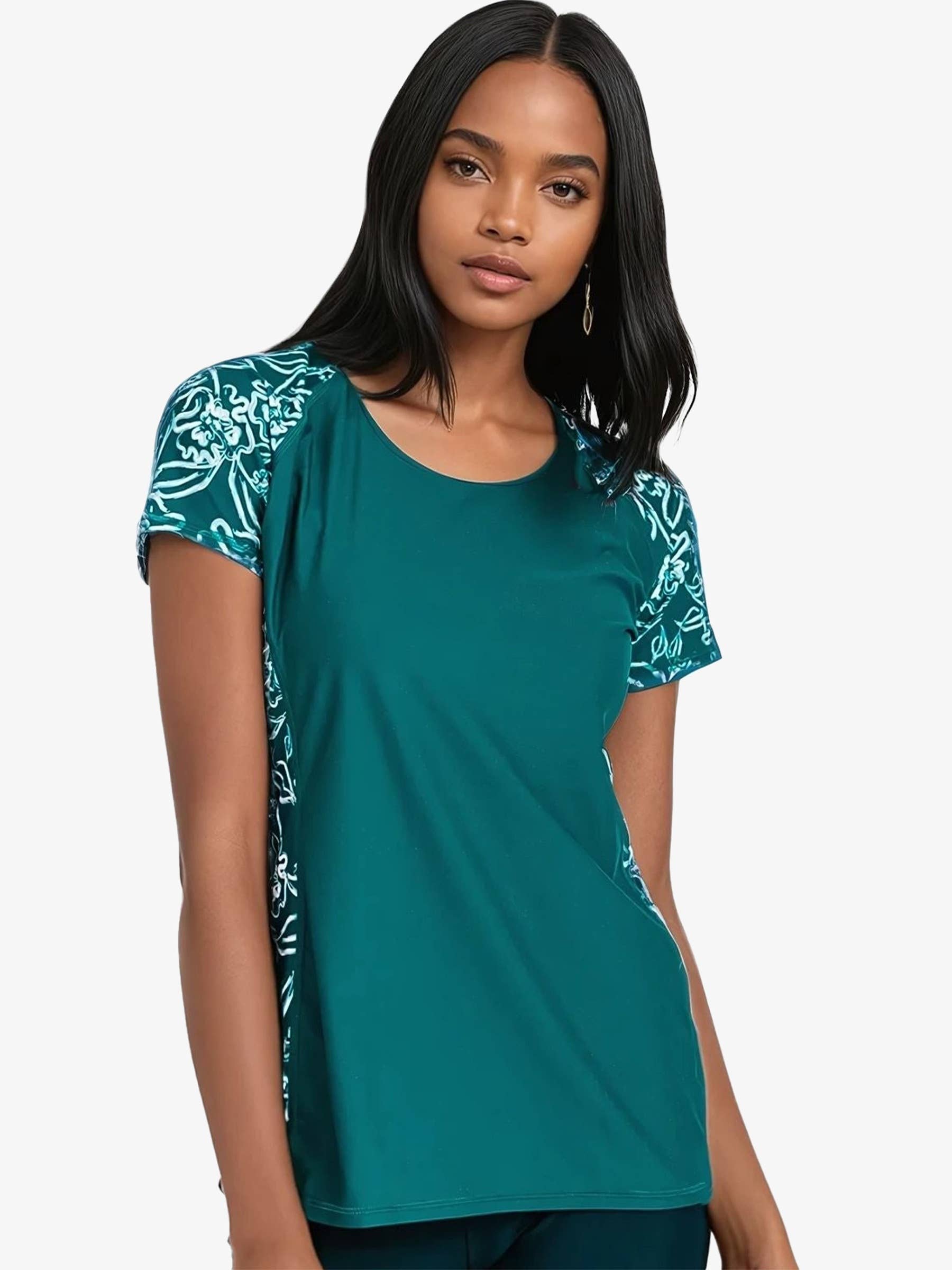 Calypsa – wholesale Swim top – Women's – Loose Fit Adele Swim Top40