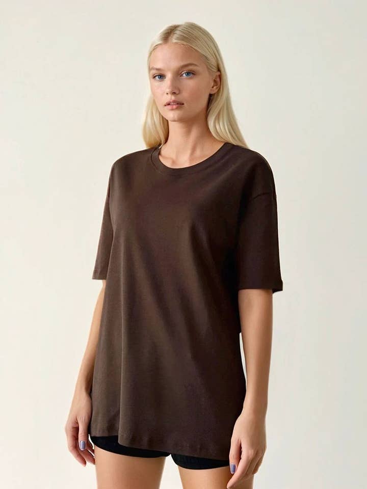 T-shirts en coton basiques pour la vente par Anaz