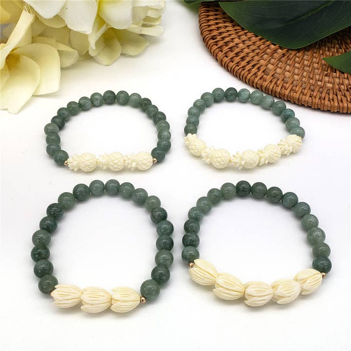 S&T Collections - Wholesale Beaded Bracelet - Hawaiian Bracelets In Different Styles And Colors17