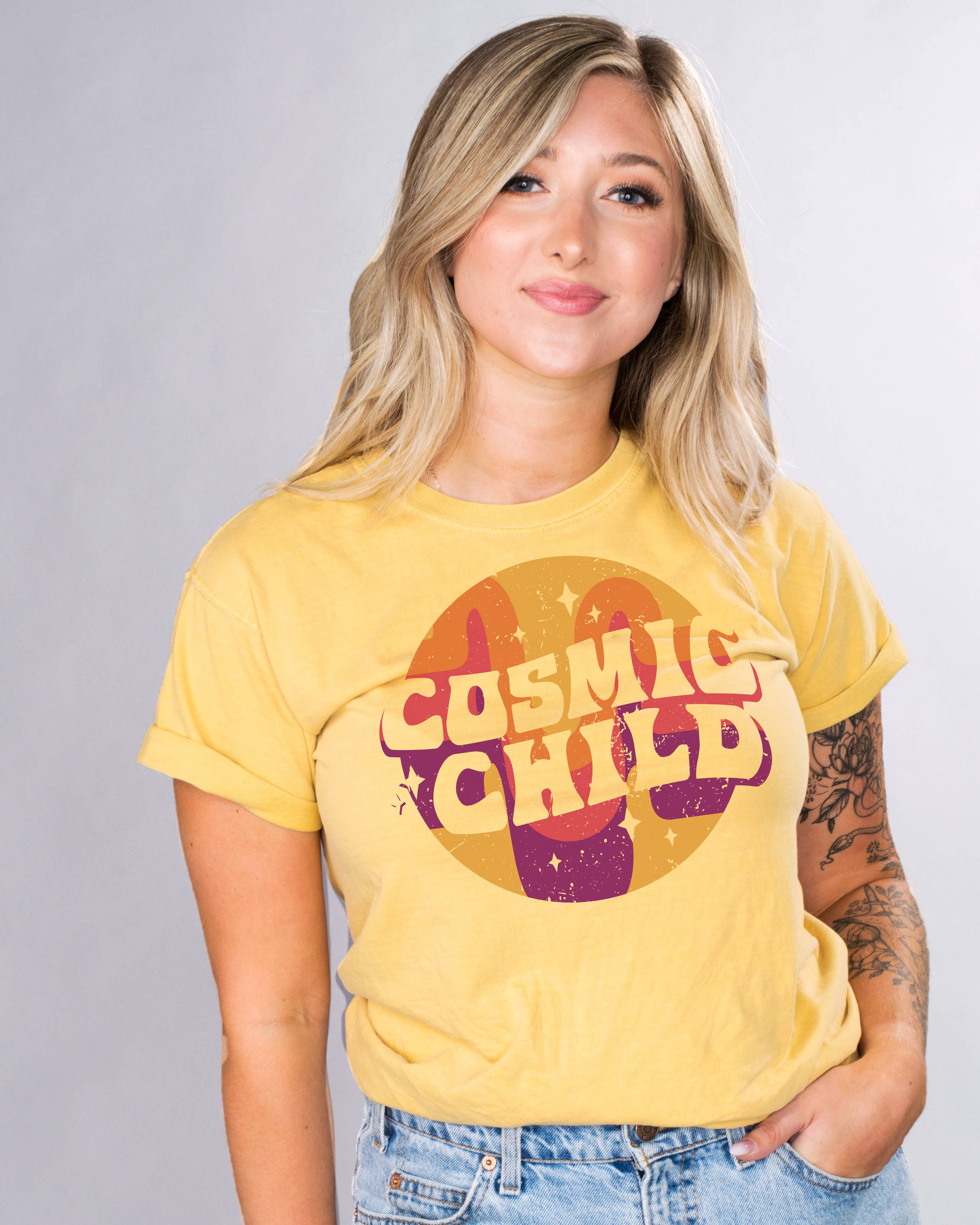 femfetti - Wholesale T-Shirt (Graphic) - Women's - Cosmic Child Shirt2