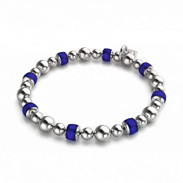 Chromata | Silver | Mood Stone Bracelet for wholesale by NOGU