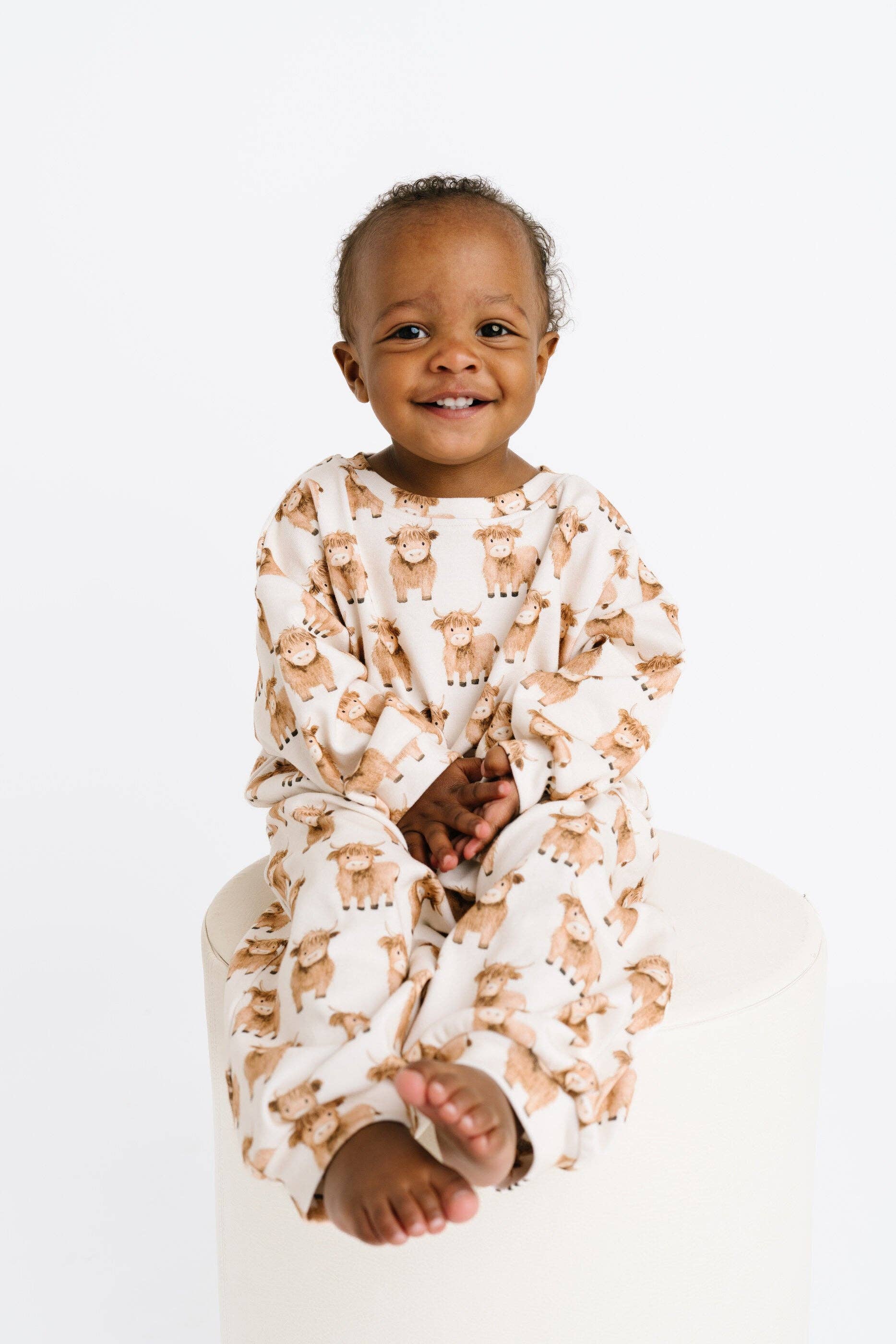 Little One Shop - Wholesale Top & Pant Set - Baby - Mini Highland Sweatsuit5