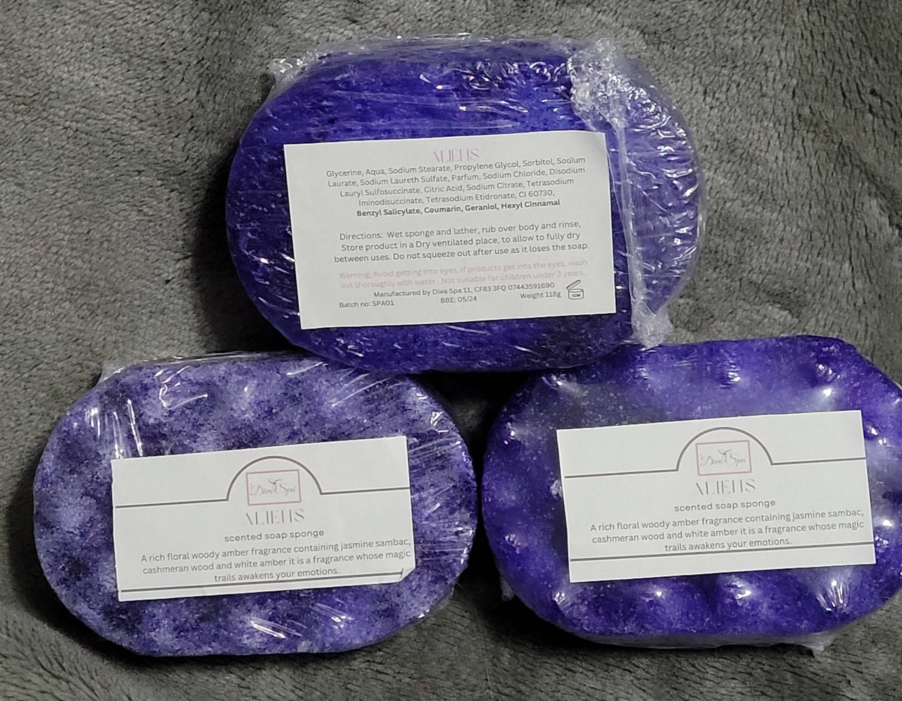 Divaspa – wholesale Bath pouf/sponge – Alien soap sponge1