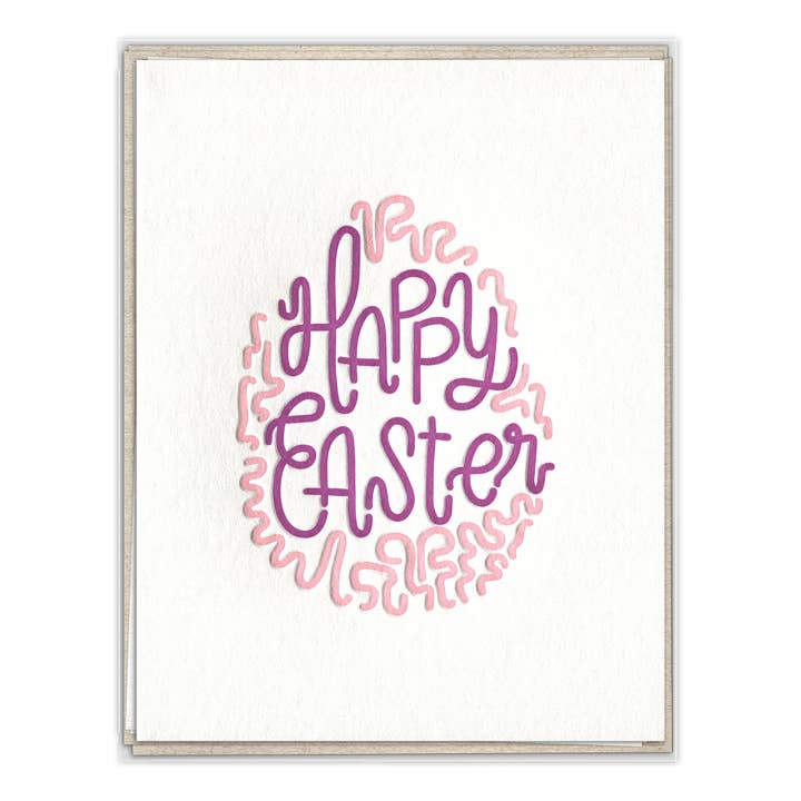 Happy Easter Egg - Juego de cartas en caja de Pascua para venta al por mayor de INK MEETS PAPER