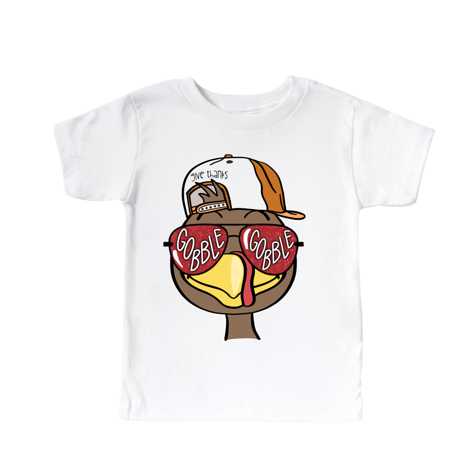 ZZ Threadz - Wholesale Screen Printed T-Shirt - Kids - Cool Turkey, Boys Thanksgiving1