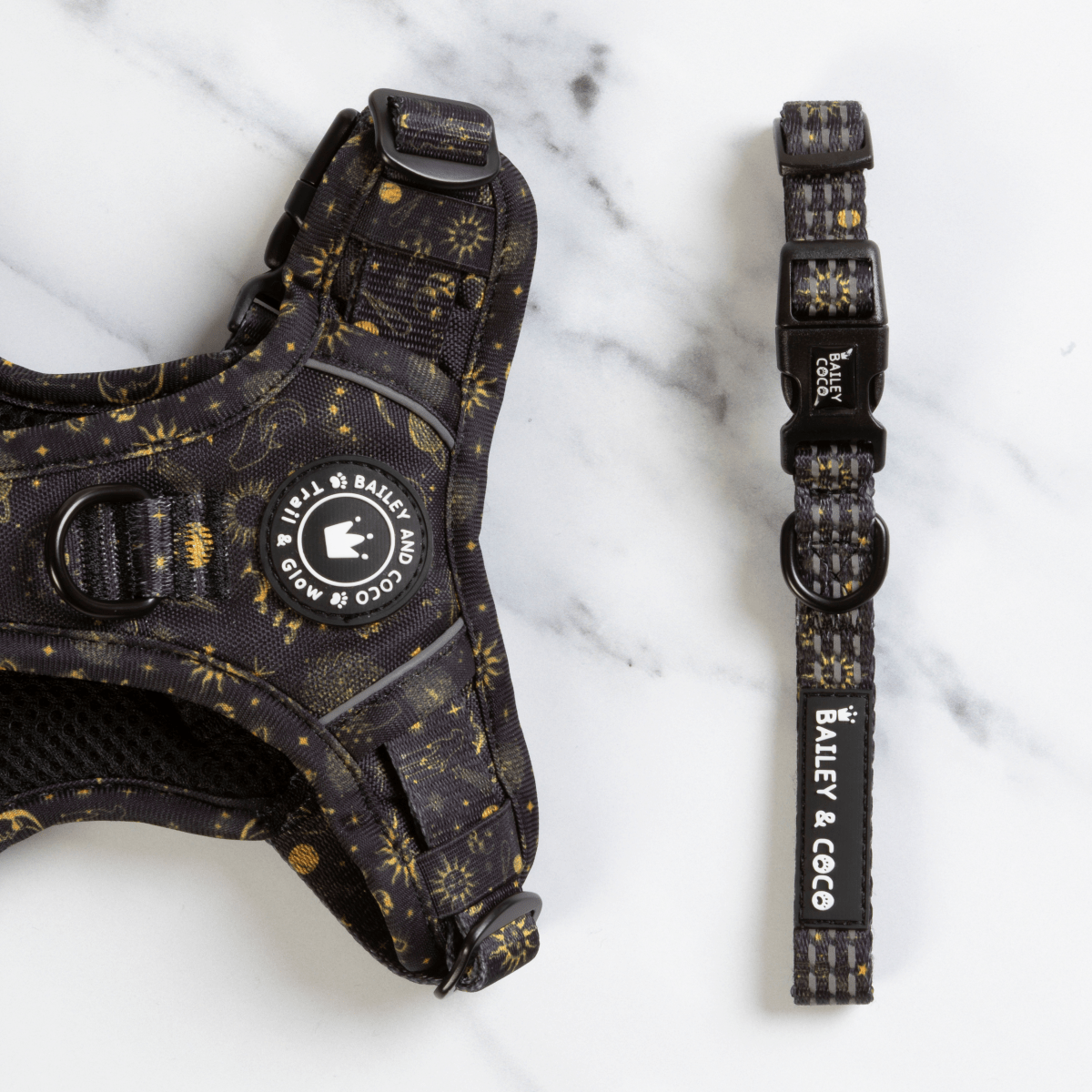 Bailey and Coco - Venta al por mayor Collar - Perros - Collar Trail & Glow® - Celestial0