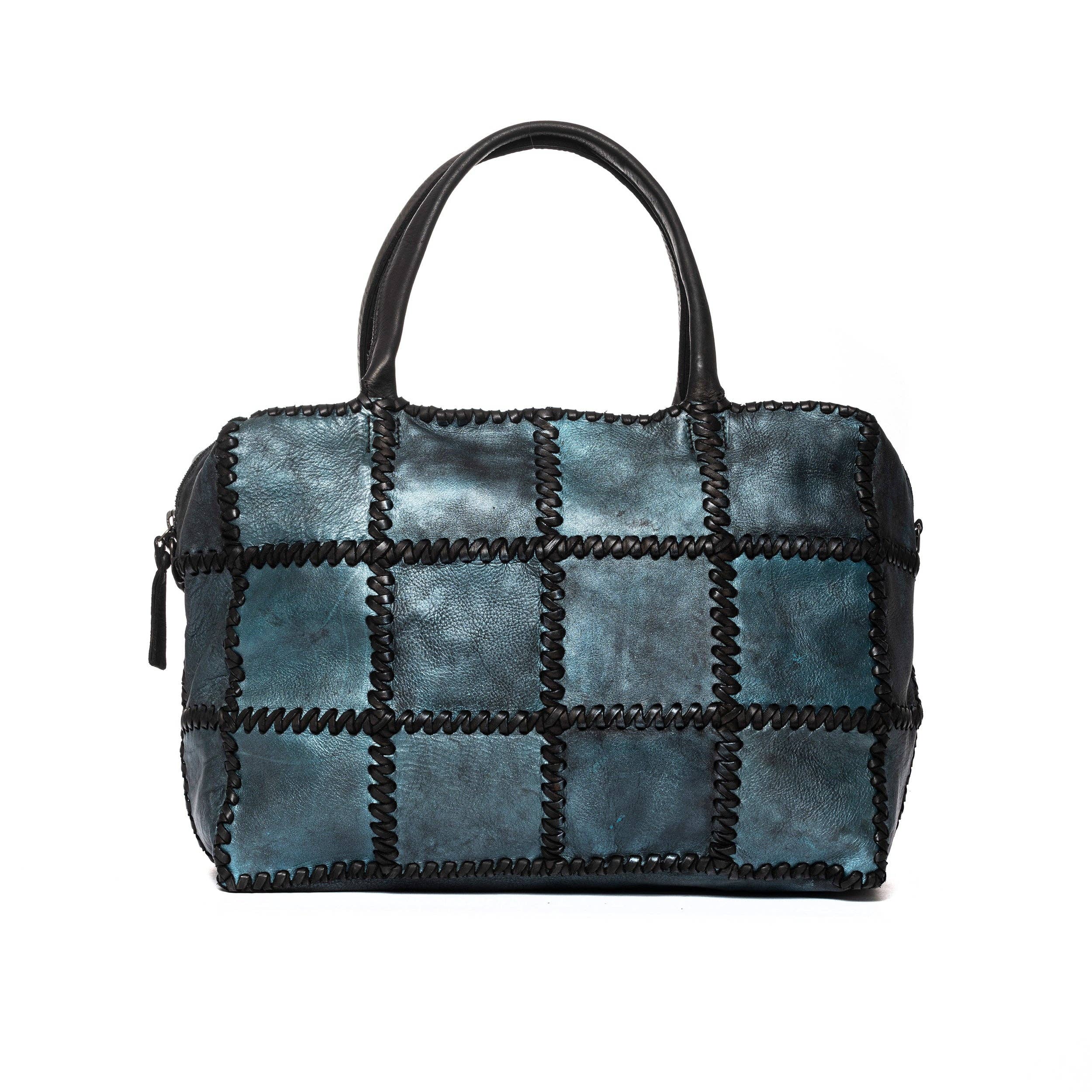 Civico 93-Pulicati - Venta al por mayor Bolsa de asa- Mujer - Bolso de cuero Emily, bolso de mano hecho en Italia9