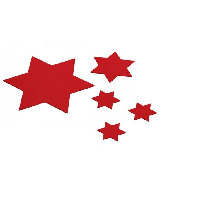 Étoiles en feutre de laine pure pour la vente par Metz Textil & Design GmbH