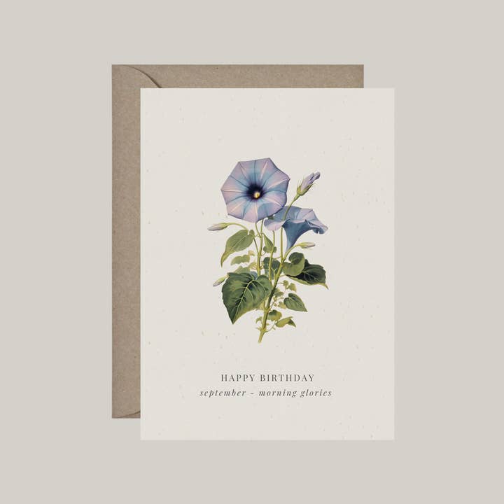 De Papierboetiek - Wholesale Birthday Card - Birth flowers | 12 birthday cards with envelope11