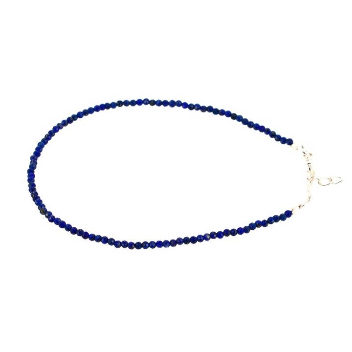 Faceted Lapis Lazuli Bracelet for wholesale by Artisans de Madagascar