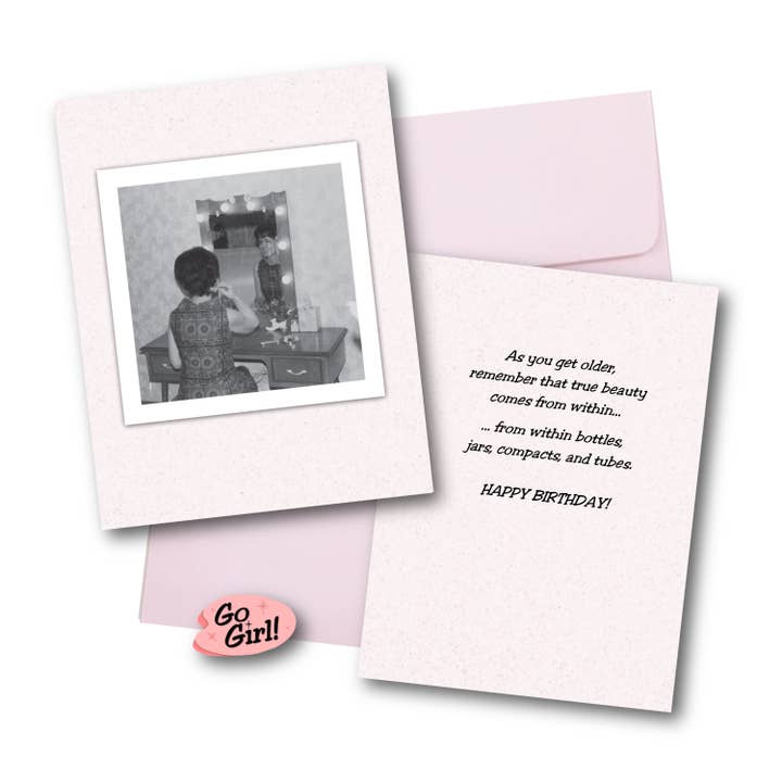 The Greeting Place - Wholesale Birthday Card - Go Girl Greeting Card - Birthday - 01564
