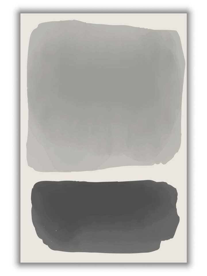 Schwarz-Gelb-Aquarell #2 für den Großhandel von Stanley Print House