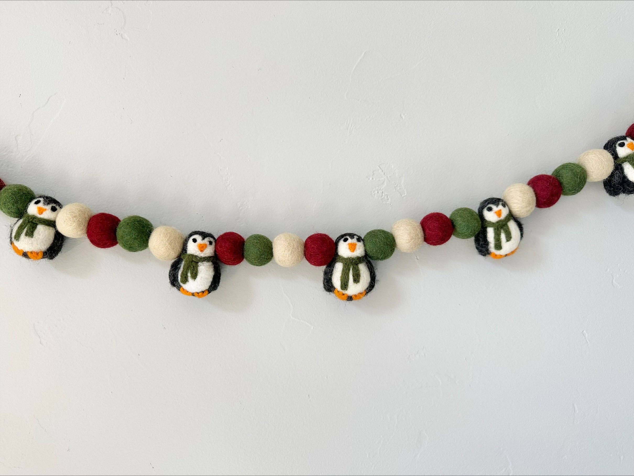 Wool Jamboree - Wholesale Bunting/Garland - Classic Penguin Garland3