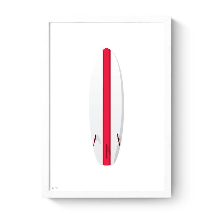 Lámina artística Surfboard III para venta al por mayor de Roo Kee Roo