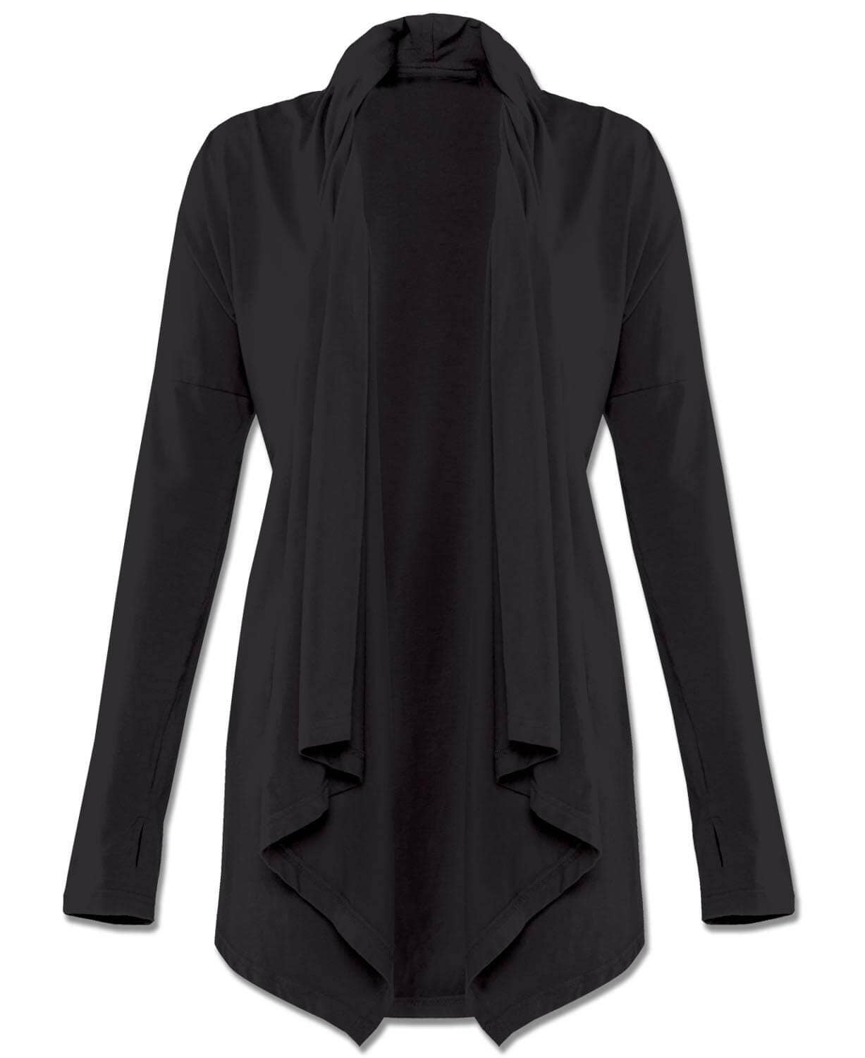 Soul Flower - Wholesale Cardigan - Women's - Crescent Moon Draped Cardigan2