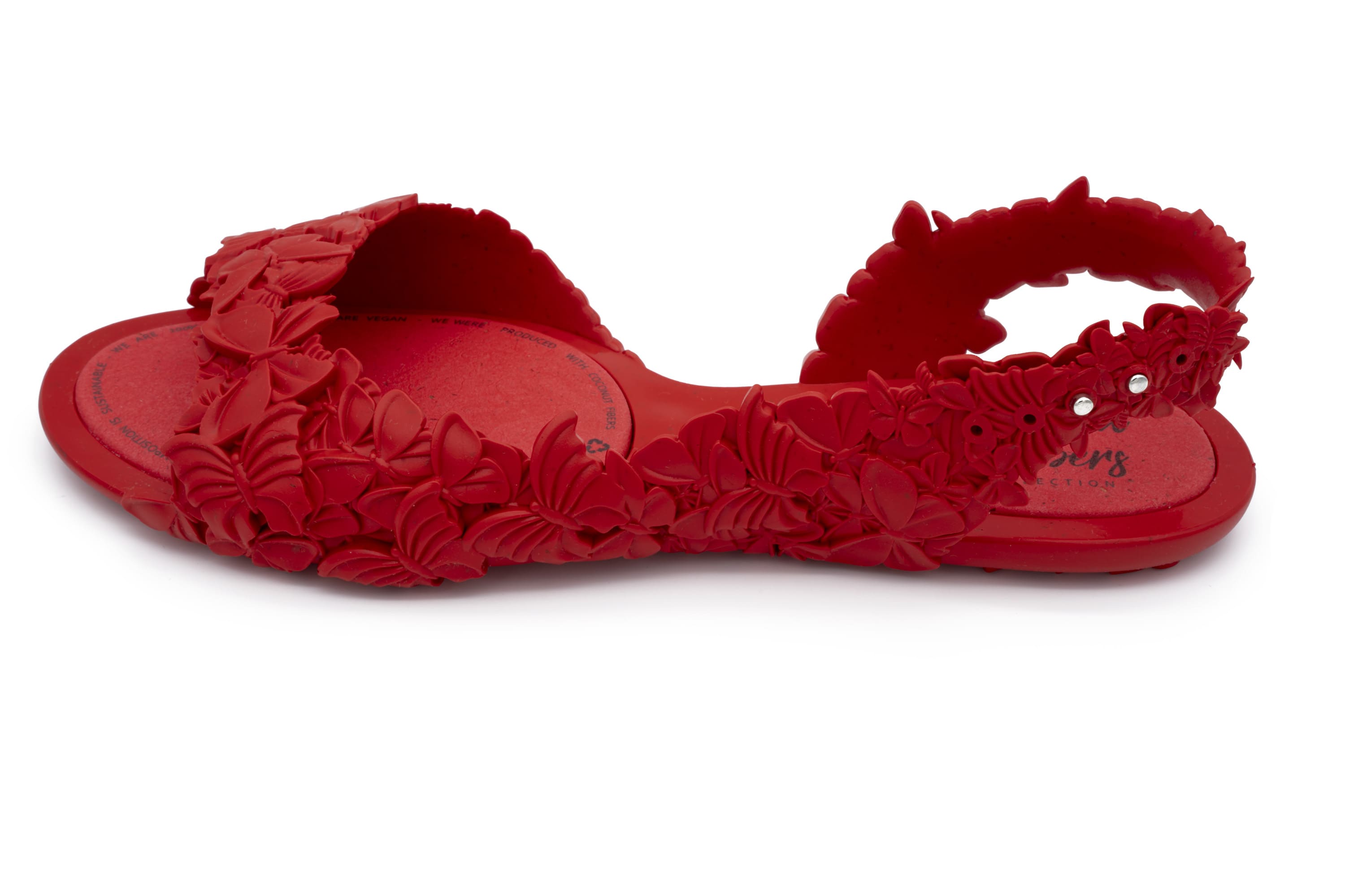 Sunies - Wholesale Sandals - Women's - FLEXI Butterfly Red5