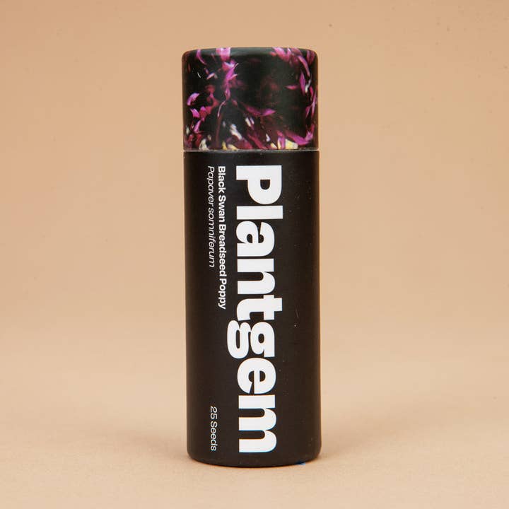 Plantgem - Wholesale Plant Seeds - Black Swan Breadseed Poppy - 100 Seeds0