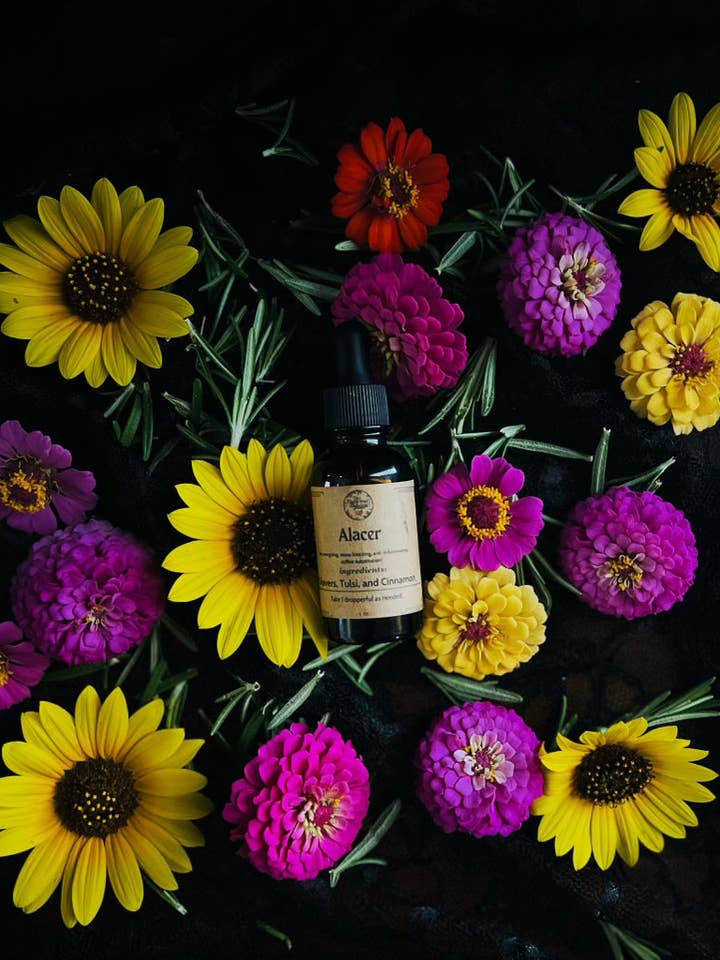 Tintura Alacer (Potenzia Cerebrale Mattutina, Senza Caffeina, Senza Stress) per la vendita all'ingrosso da parte di The Medicinal Melange