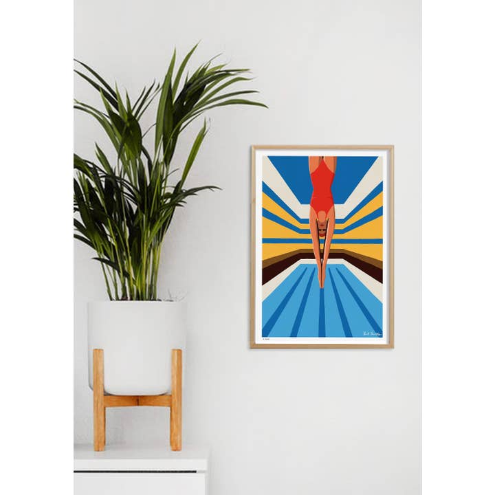 Sergeant Paper – wholesale Art print – Paul Thurlby - DIVER - Summer Art Print