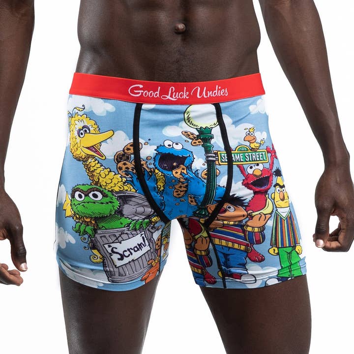 Good Luck Sock - Wholesale Underwear - Men's - Men's Sesame Street, Family Underwear