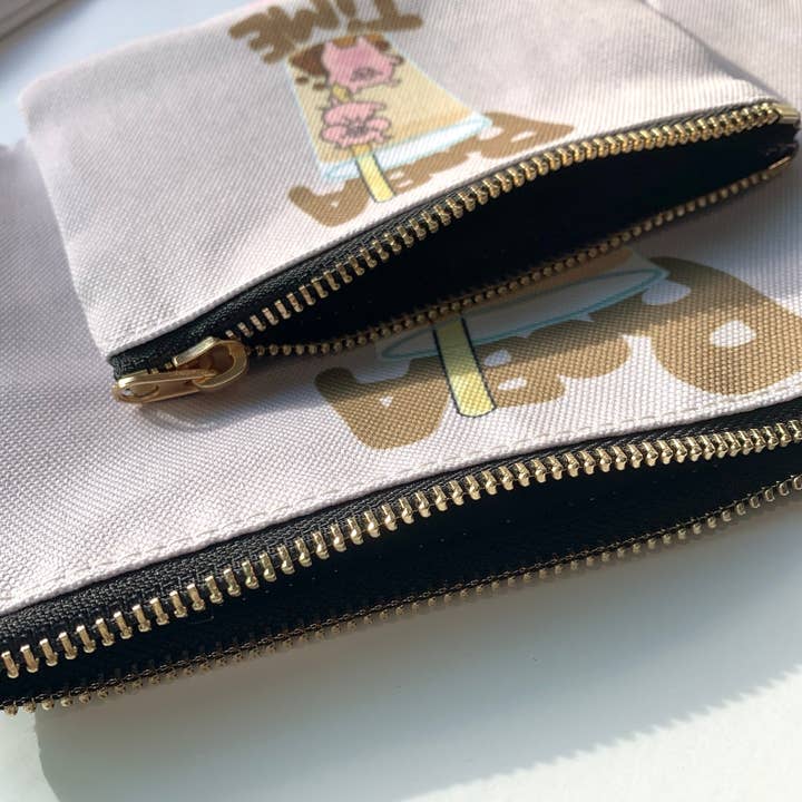 Giddy Piggies - Wholesale Pouch - Women's - Giddy Piggies Boba Time Zipper Pouches1