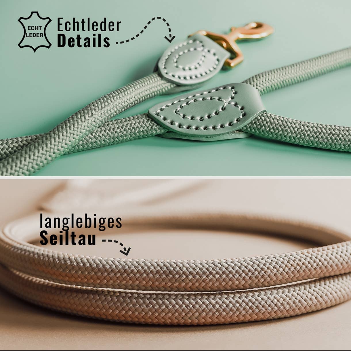 ne&no - Vente Laisse – chien - ne&no® Laisse pour chiens –120 ou 170 cm– laisse fixe19