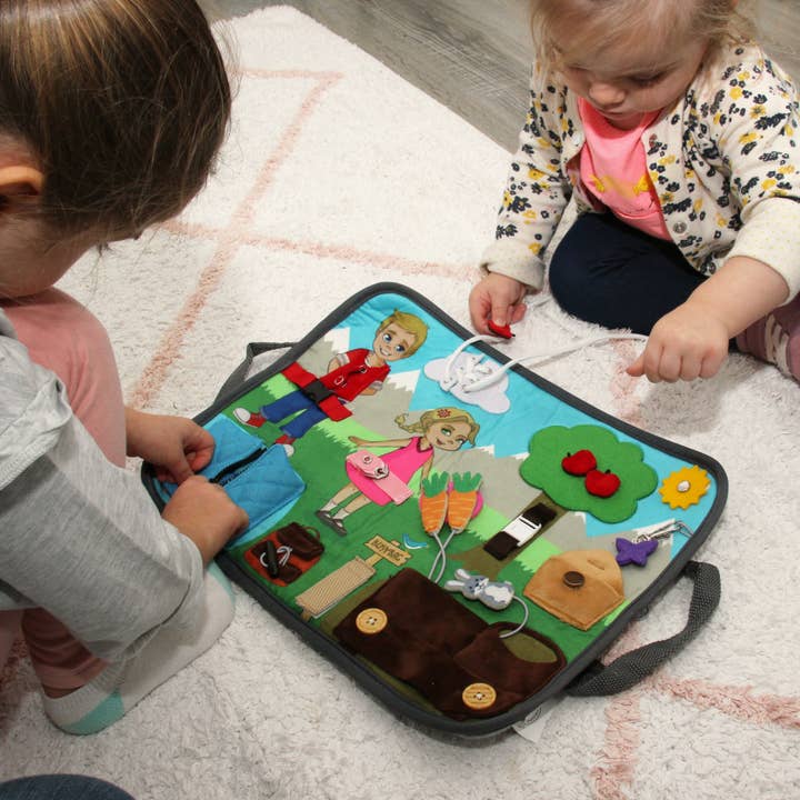 Max & Lea - Wholesale Toy Set - Kids - BUSYBAG: A superb fabric BusyBoard3