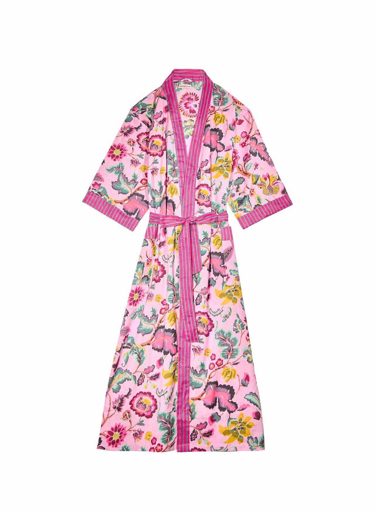 Curiosity Lab - Vendita all'ingrosso Kimono - Donna - Kimono lungo in cotone indiano Mandu27