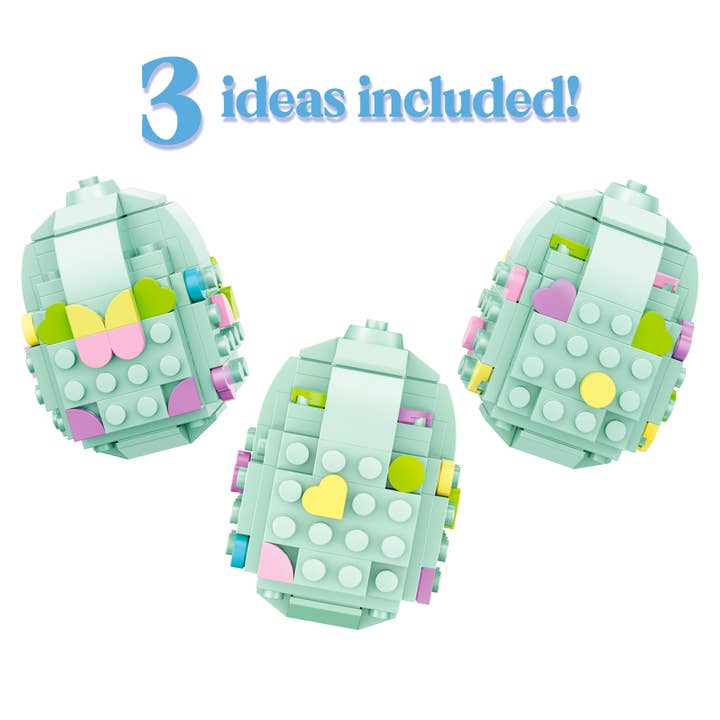 Brickcraft - Wholesale Building Set - Kids - Brickcraft Bricktanicals DIY Egg Building Set 92 pcs Easter2