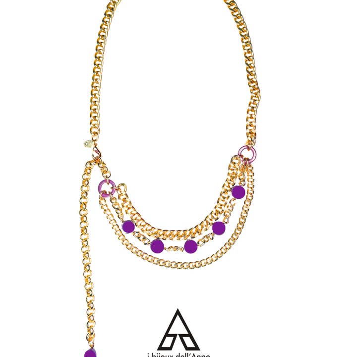 COLLANA CINTURA VIOLET per la vendita all'ingrosso da parte di bijoux dell'anno