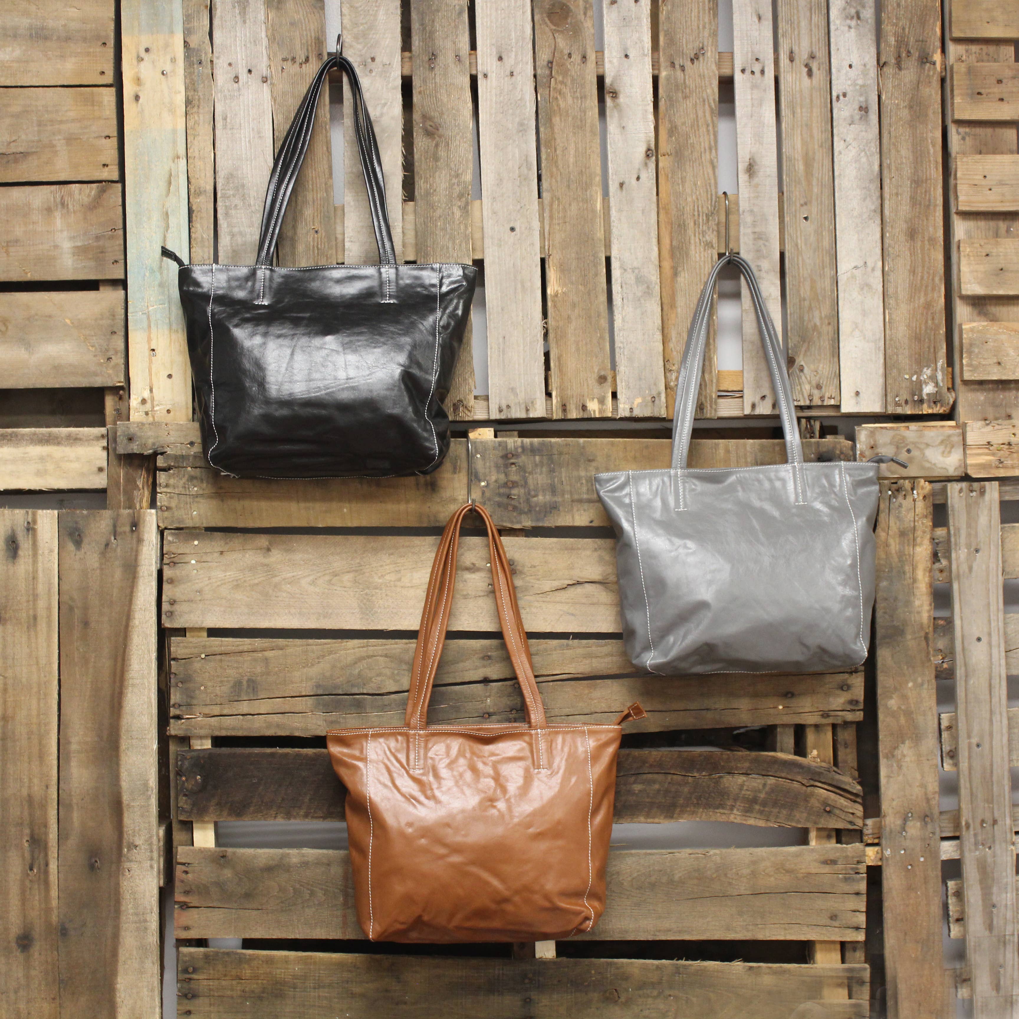 Black Special - Handcrafted Leather Tote Bags for wholesale on Faire8